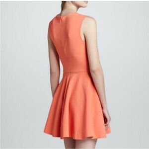 Diane Von Furstenberg Vibrant Orange Mini Dress